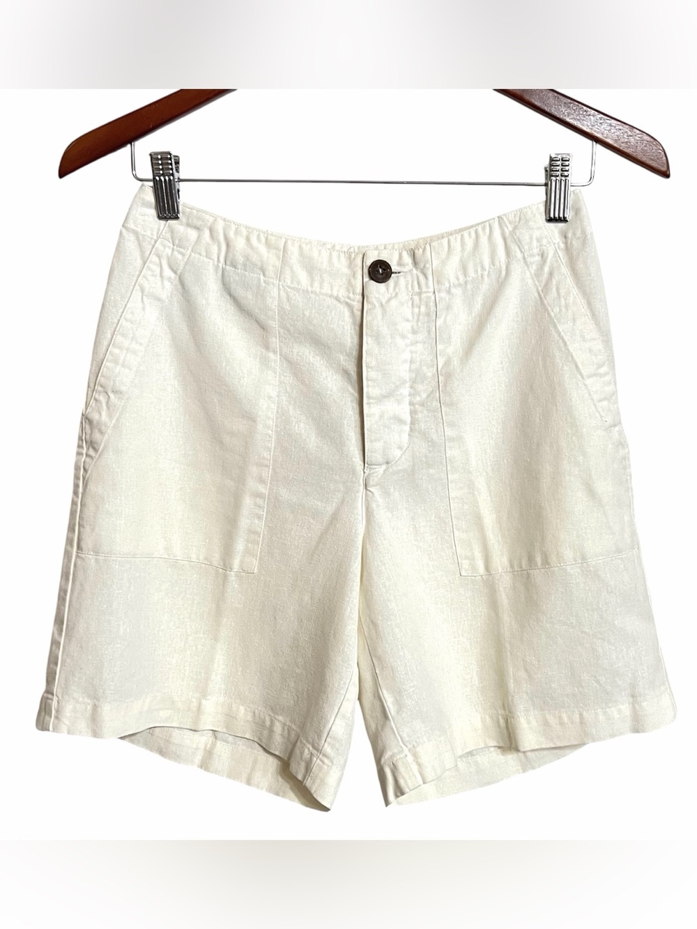 Patagonia Mainland Granola Hemp Button Fly Shorts Womens 2 Gorpcore Outdoor